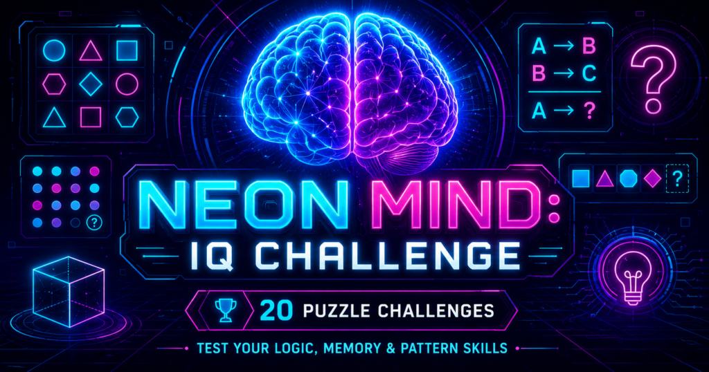 IQ Test – Neon Mind