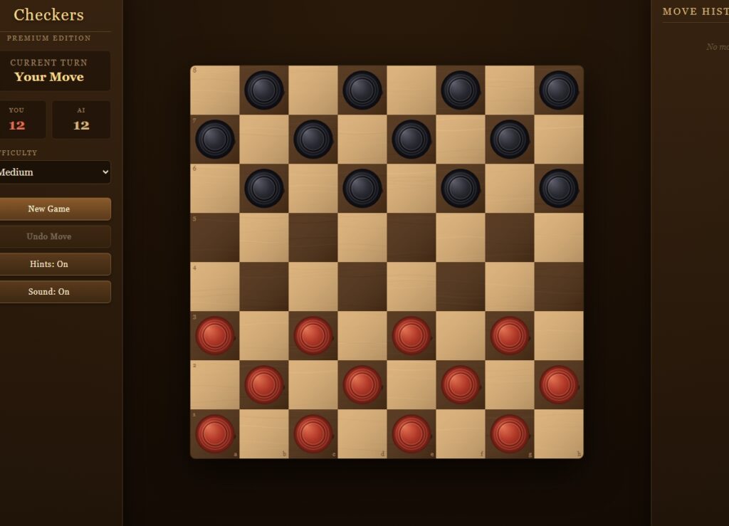 Checkers – Premium Version